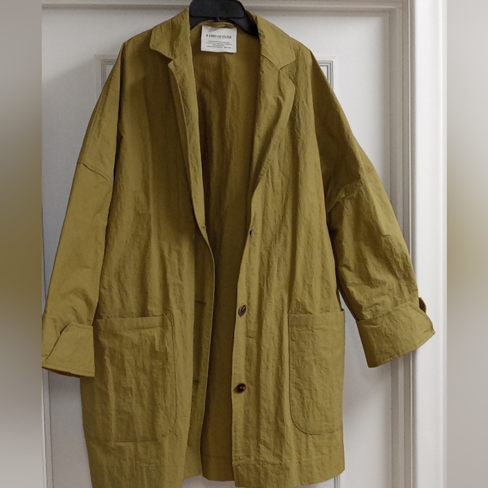 German "A Kind Of Guise" Unstructured Coat